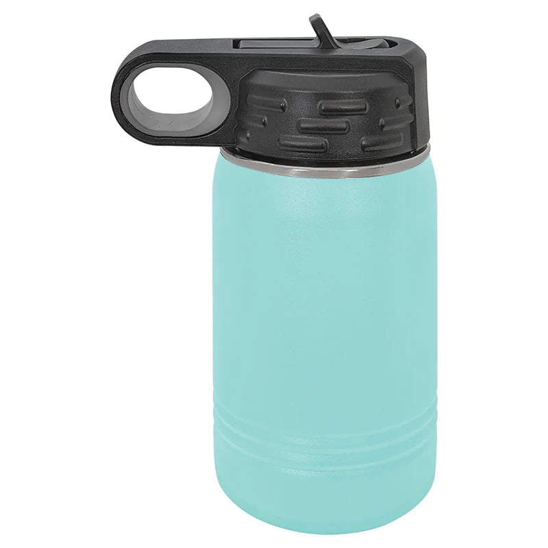 teal water bottle